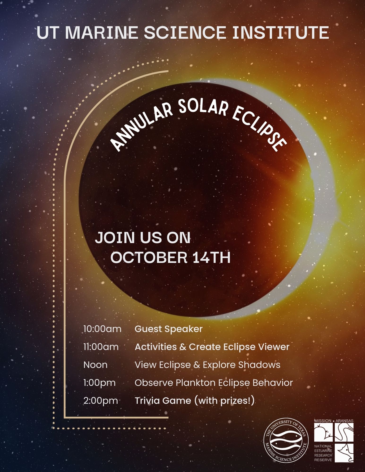 Annular Solar Eclipse @ UTMSI