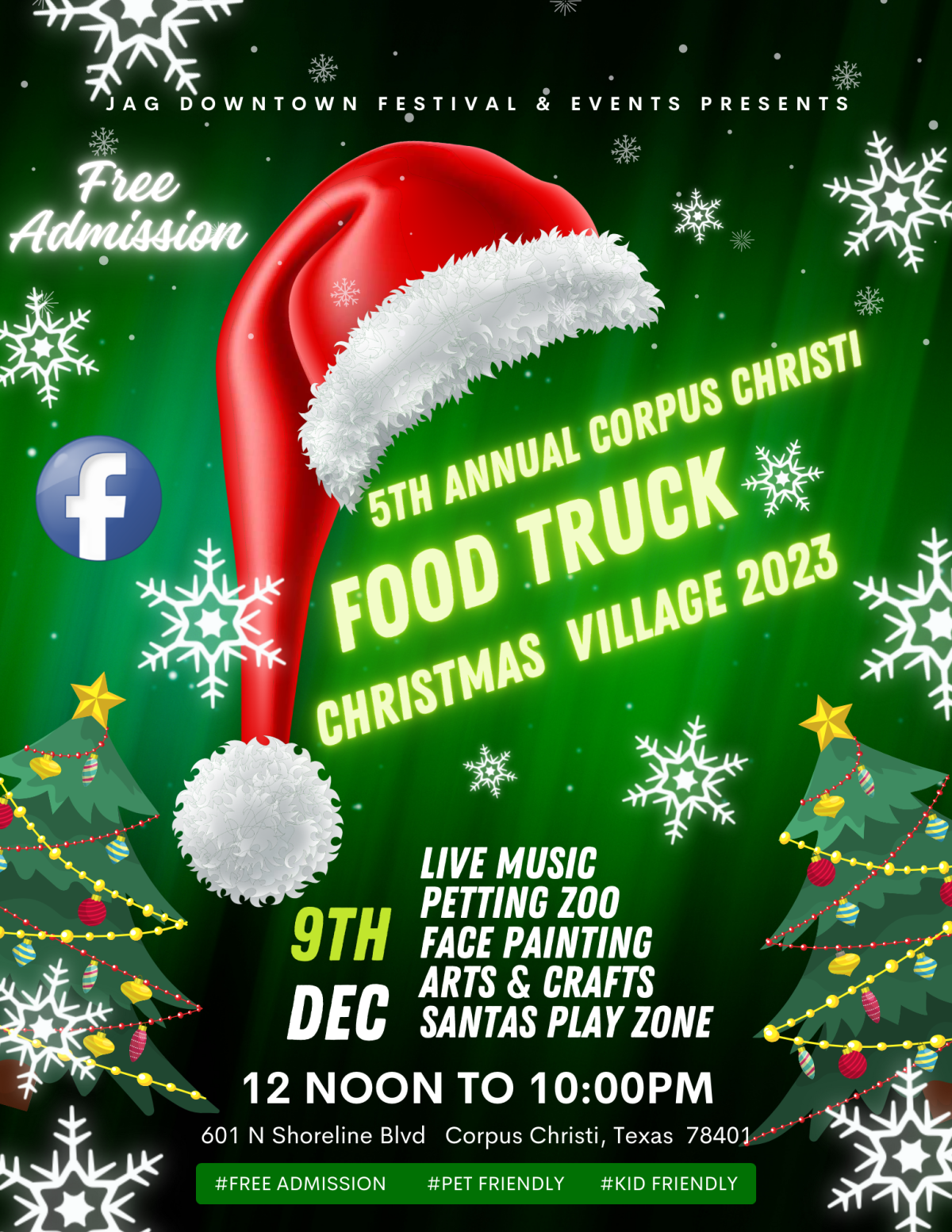 Food Truck Christmas Village